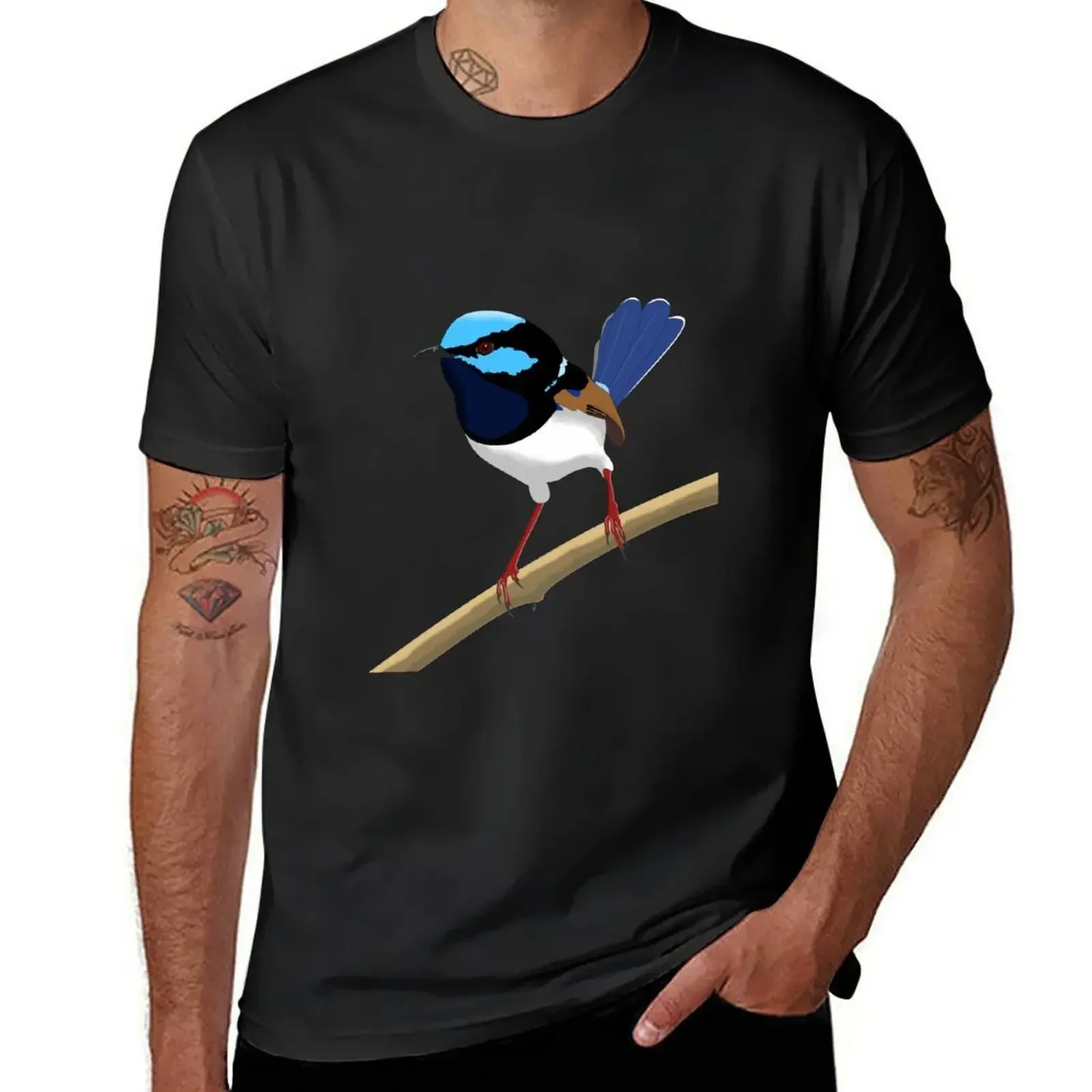 Fairywren футболка мужская хлопок короткая