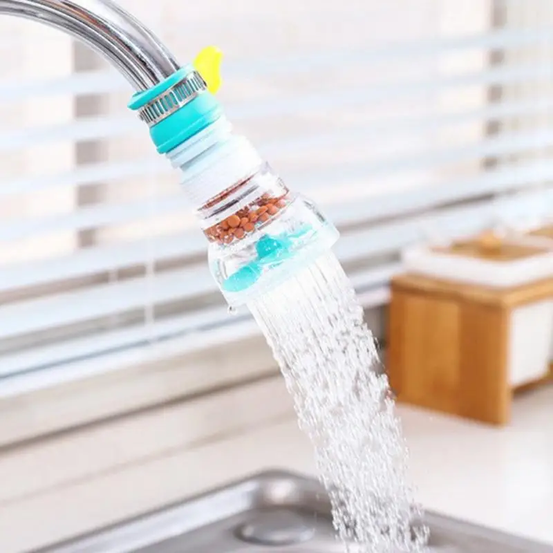 

2/4/5PCS Rotary Faucet 1080 ° Faucet Filter Nozzle Foldable Splash Filter Faucet Water Saving Rotating Faucet Extender Rotatable