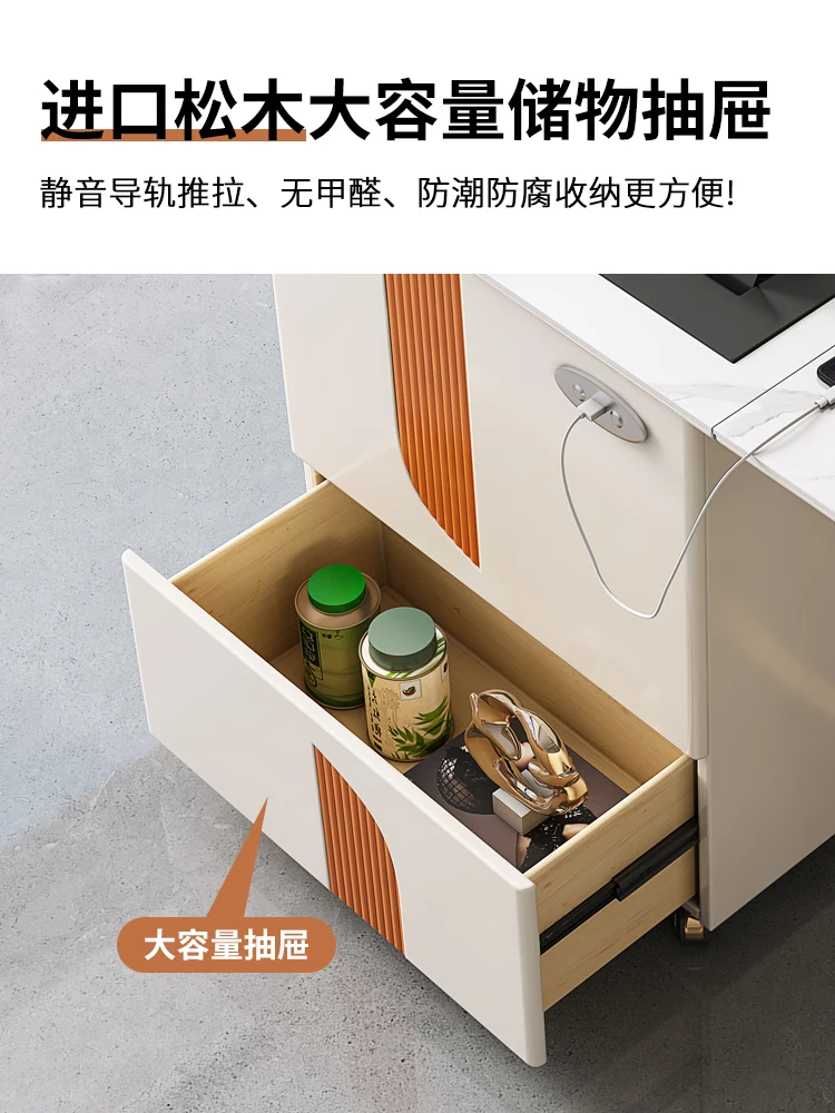 Мобильный чайный столик для балкона складная Бытовая чайная корзина маленькая