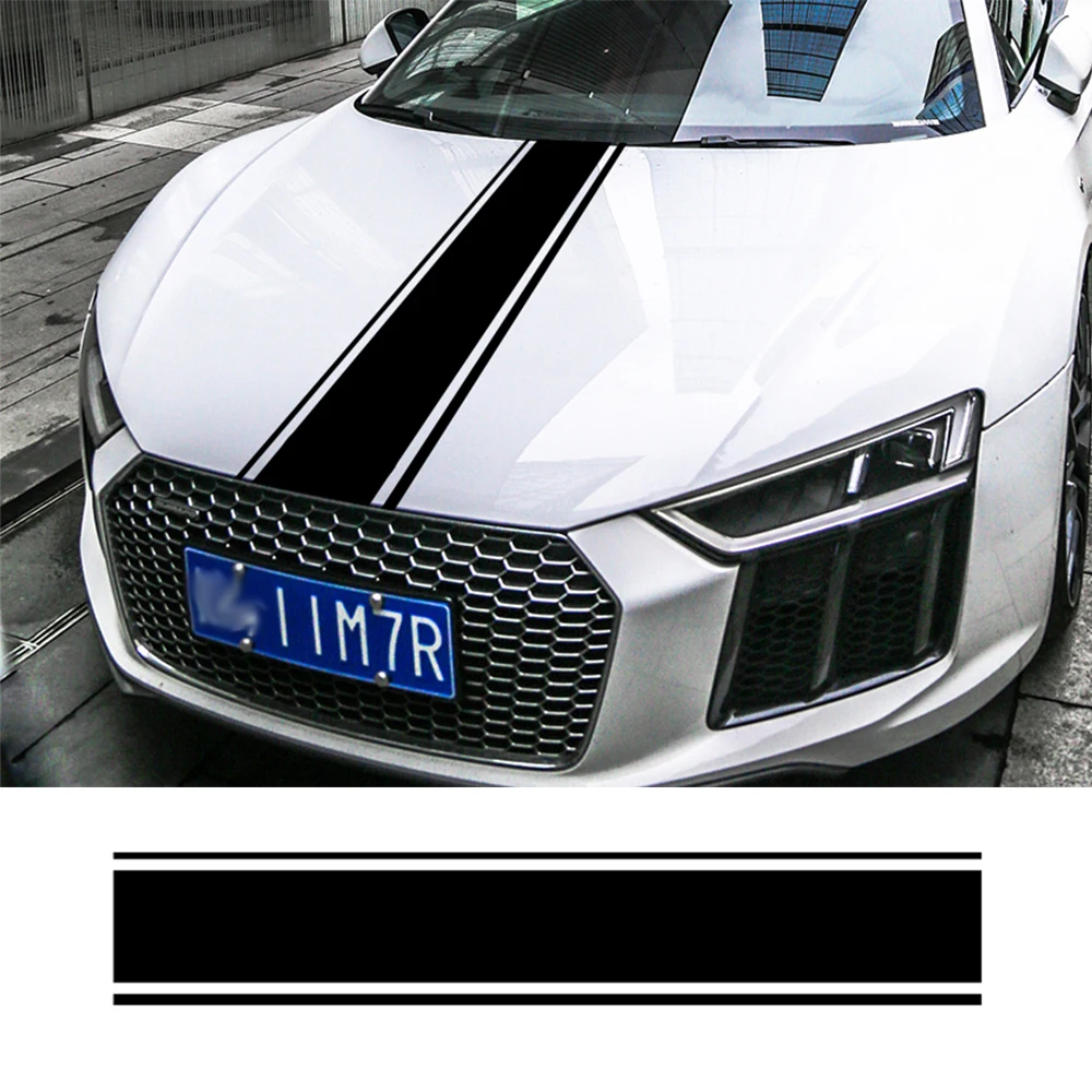 Наклейки На Капот Автомобиля Для Audi Bmw Ford Hyundai Kia Fiat Dacia Jeep Honda Toyota - Diy Авто Стайлинг