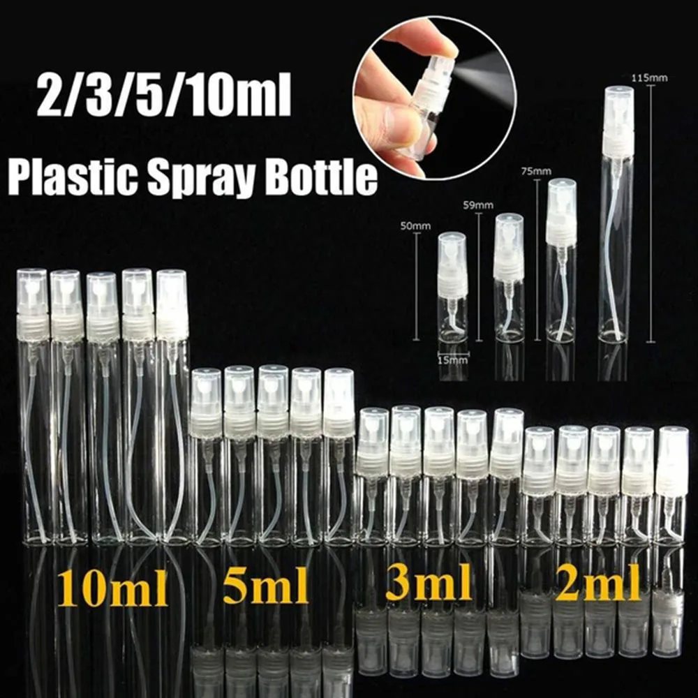 

Professional Spray Bottle Thin Glass Vials Glass Perfume Bottle Cosmetic Container Spray Bottles Cosmetics Bottle