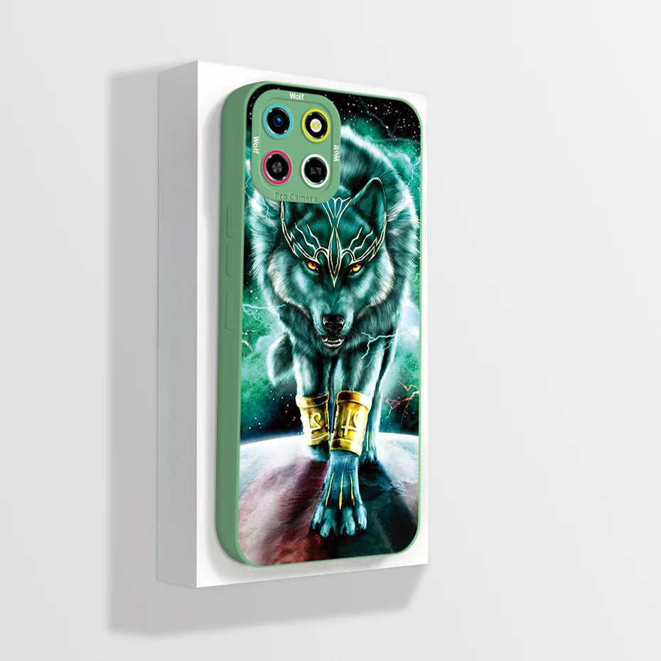 Для Infinix Smart 6 HD X6512 &quotSmart6 2022 искусственный квадратный жидкий силиконовый