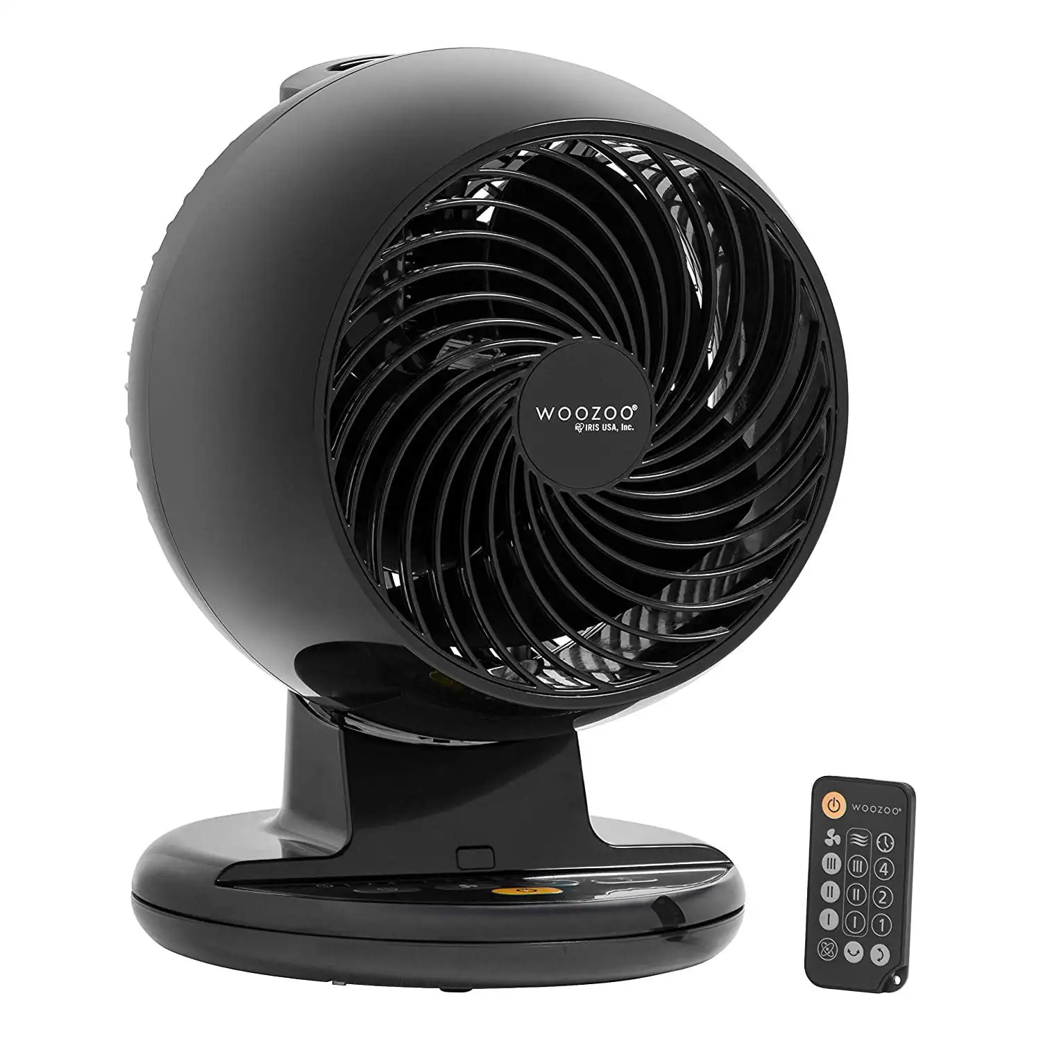 

Вращающийся циркуляционный вентилятор Woozoo C18T для всей комнаты с дистанционным управлением, черный