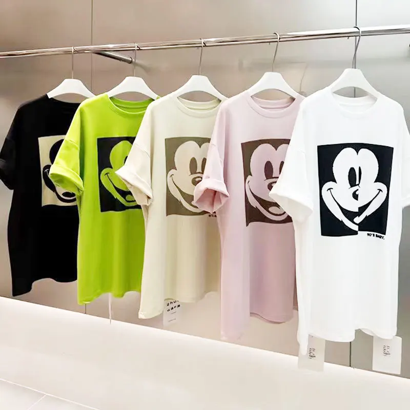 

Disney cosplay accessories costume Children Adults short-sleeved clothing men women summer high quality casual t-shirt clothes