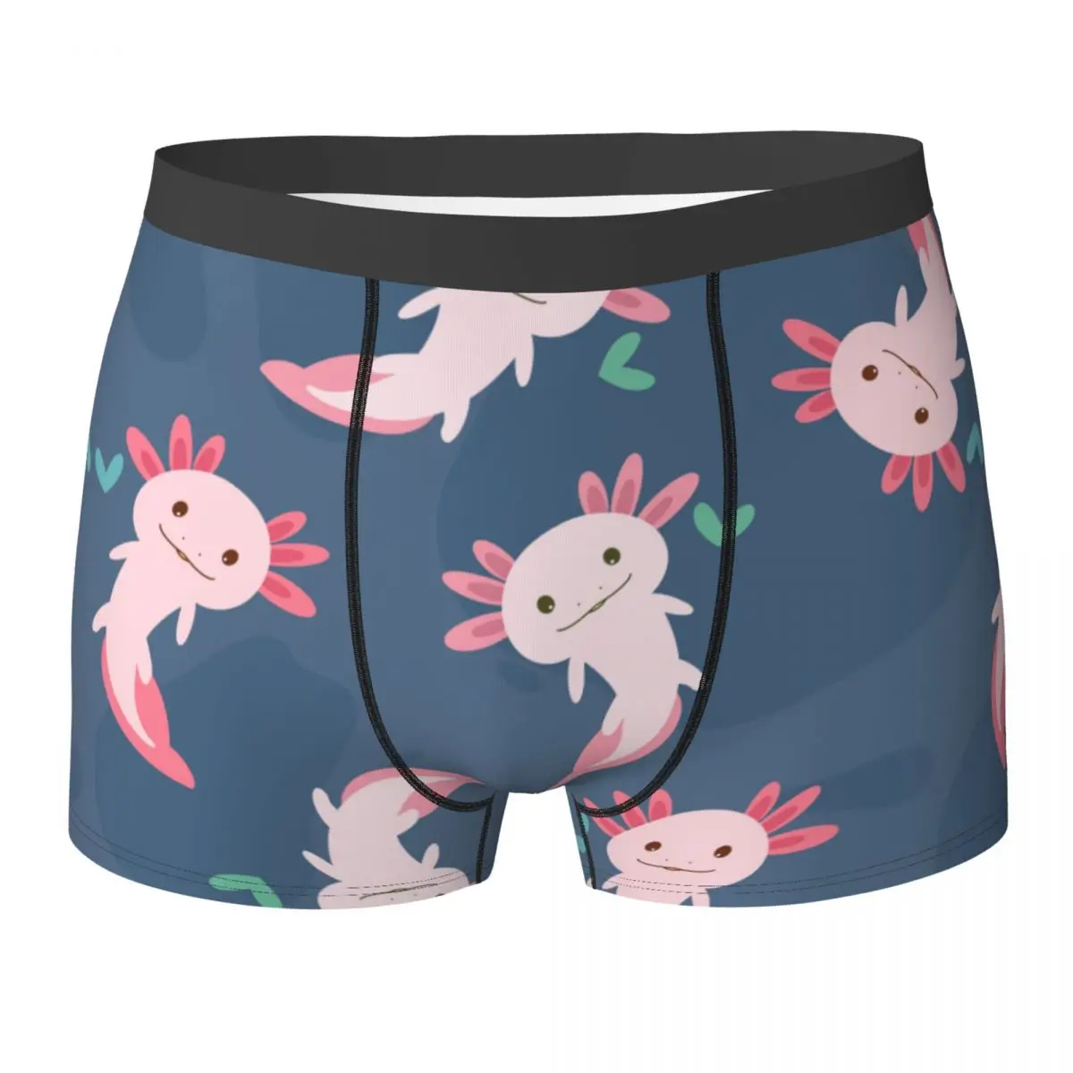 

Mens Boxer Sexy Underwear Axolot Underpants Male Panties Pouch Short Pants