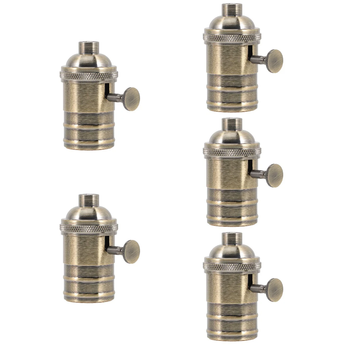 

5 шт., винтажный держатель лампы E26/e27