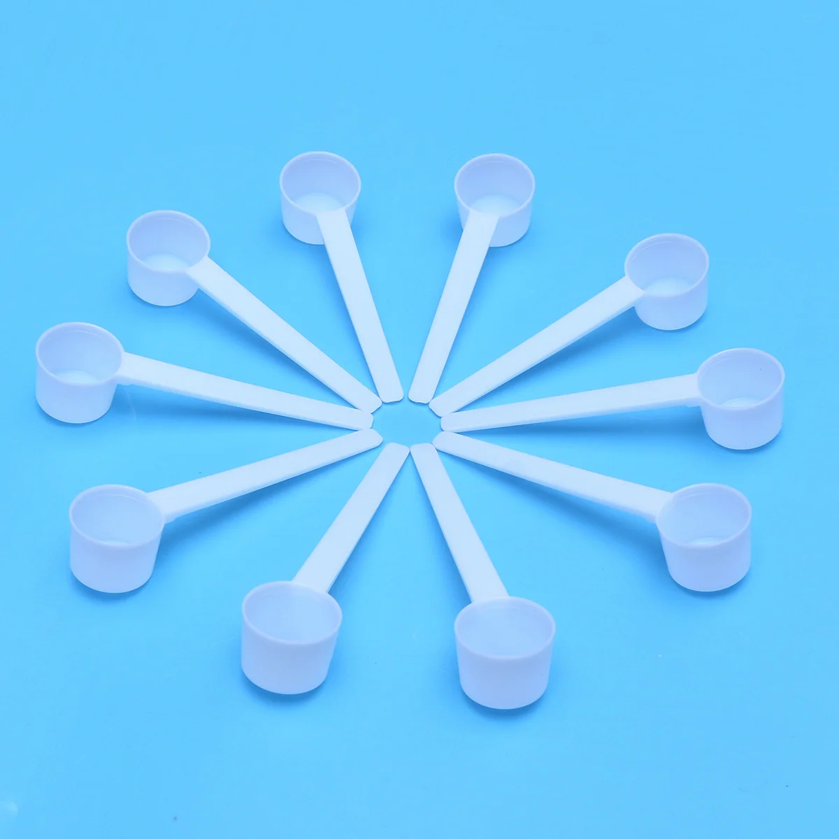 

Набор из 10 белых кухонных мерных ложек для молока, столовая ложка для кофе