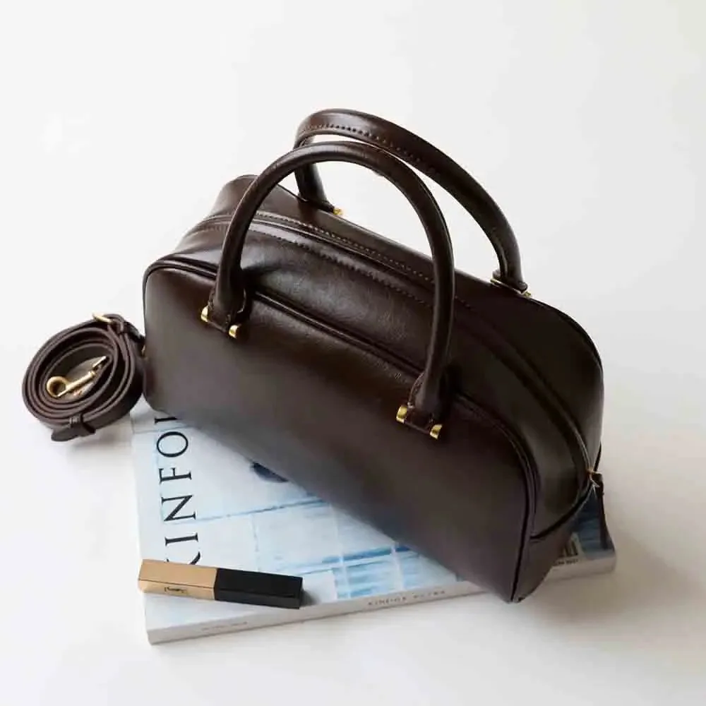 Корейские стильные женские сумки для боулинга бостонские кошельки роскошные из