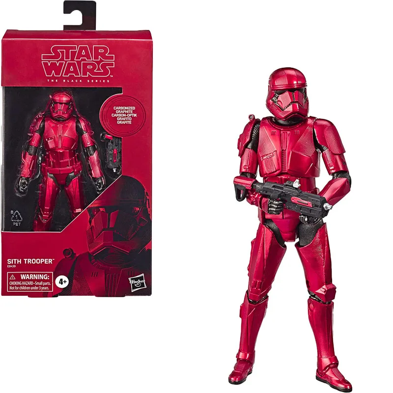 

Звездные войны черная серия карбонизированная коллекция Sith игрушечный Штурмовик 6 дюймов масштаб The Rise of Skywalker экшн-Фигурки игрушки