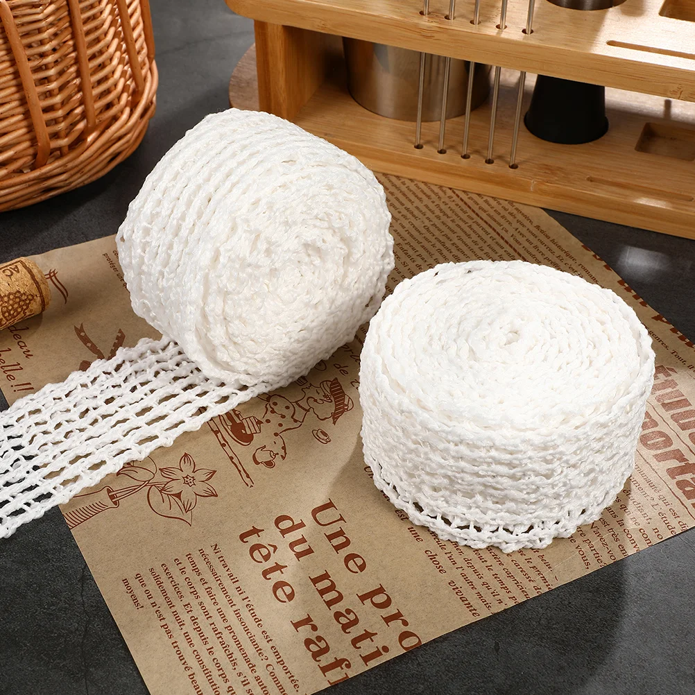 

Net Bag Sausage Packaging Kitchen Netting Roasting Mesh Meat Cooking Braiding Tool