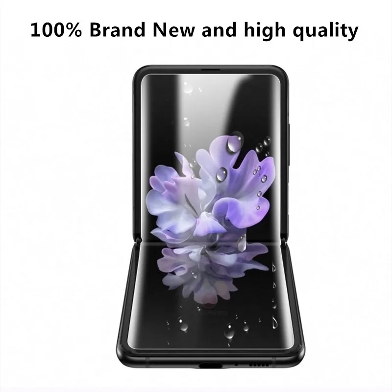 Фото Защитная пленка 3 в 1 для Samsung Galaxy W23 W24 Z Flip 3 4 5 6 №4
