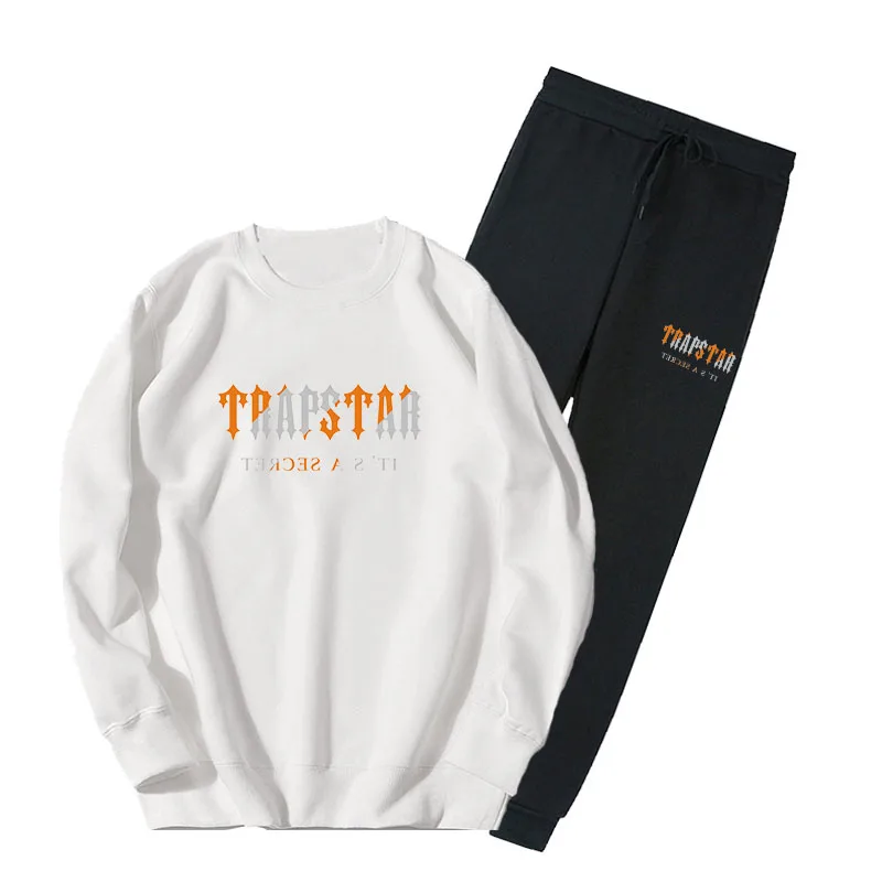 

Autunno inverno moda uomo tute sportive Lette stampa felpa con cappuccio Set coppie tuta girocollo felpa pantaloni tuta tuta