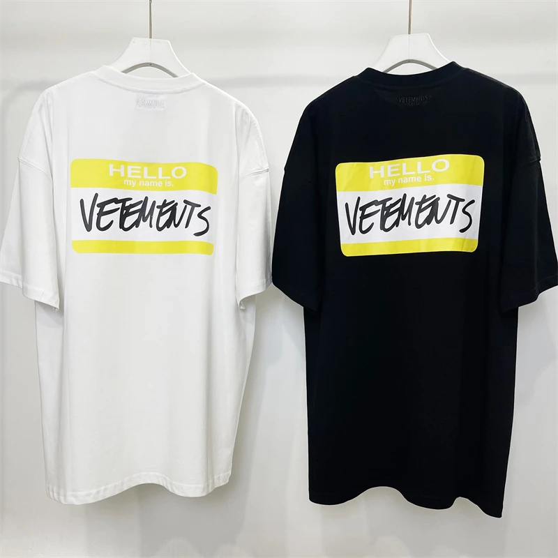 

Здравствуйте, Меня зовут Ветеран, футболка для мужчин и женщин, лучшее качество 1:1, желтая футболка большого размера с логотипом VTM, топы, футболки