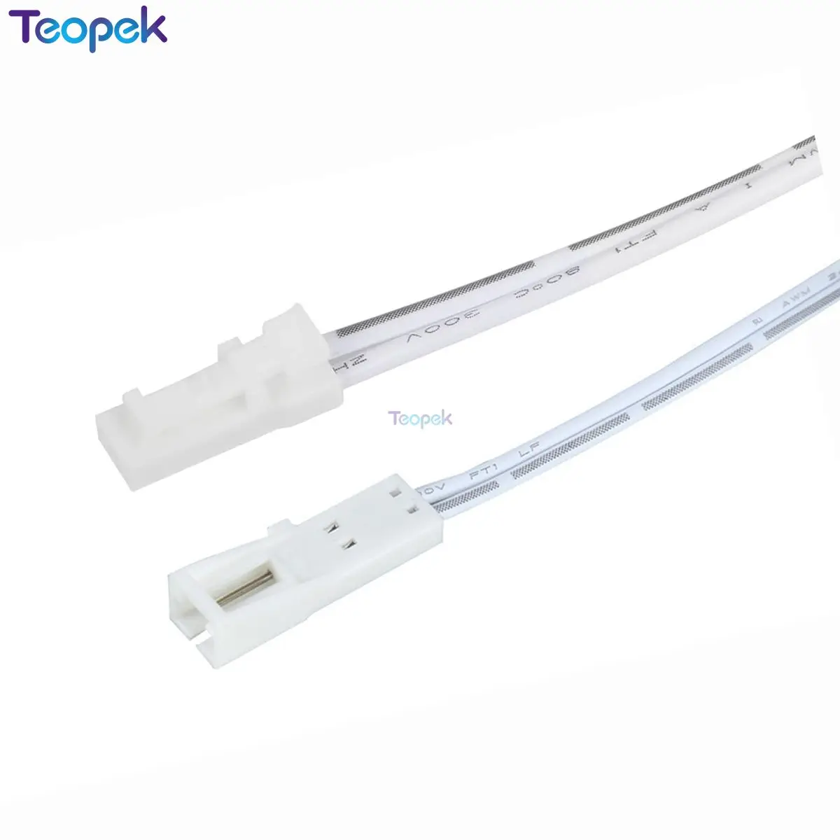 

5 шт., соединительный провод Dupont, 2,54, 2-контактный штекер, удлинитель кабеля 22AWG, 1 м, 2 м для освещения плоского кабеля шкафа