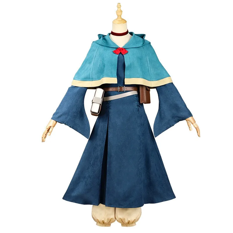 Marcille Косплей Аниме Delicious in Dungeon Костюм Donato Платье для ролевых игр Сумка Женская