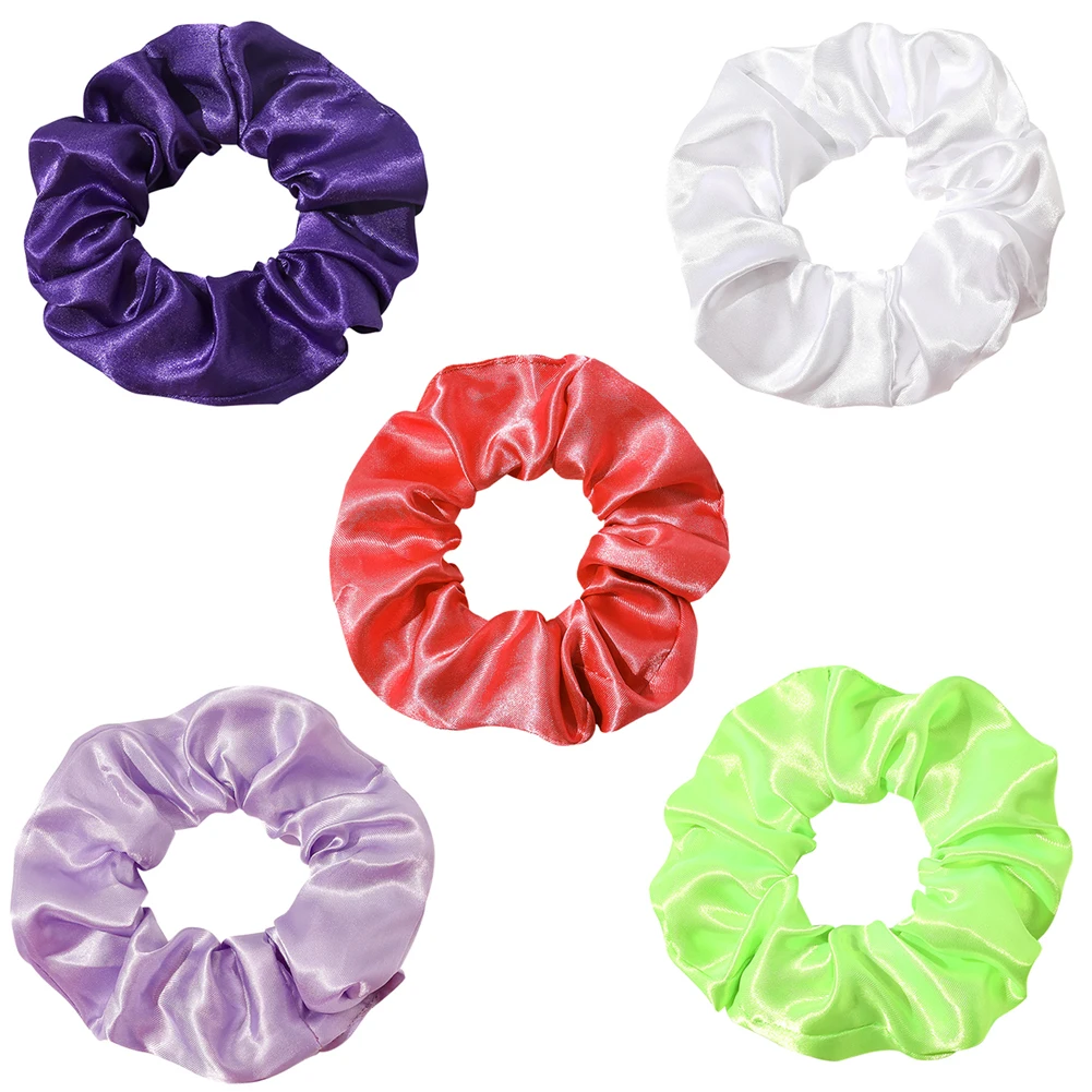 

LED Light Up Hair Bands Women Hair Ties Rope Elastic Ponytail Holder Headwear