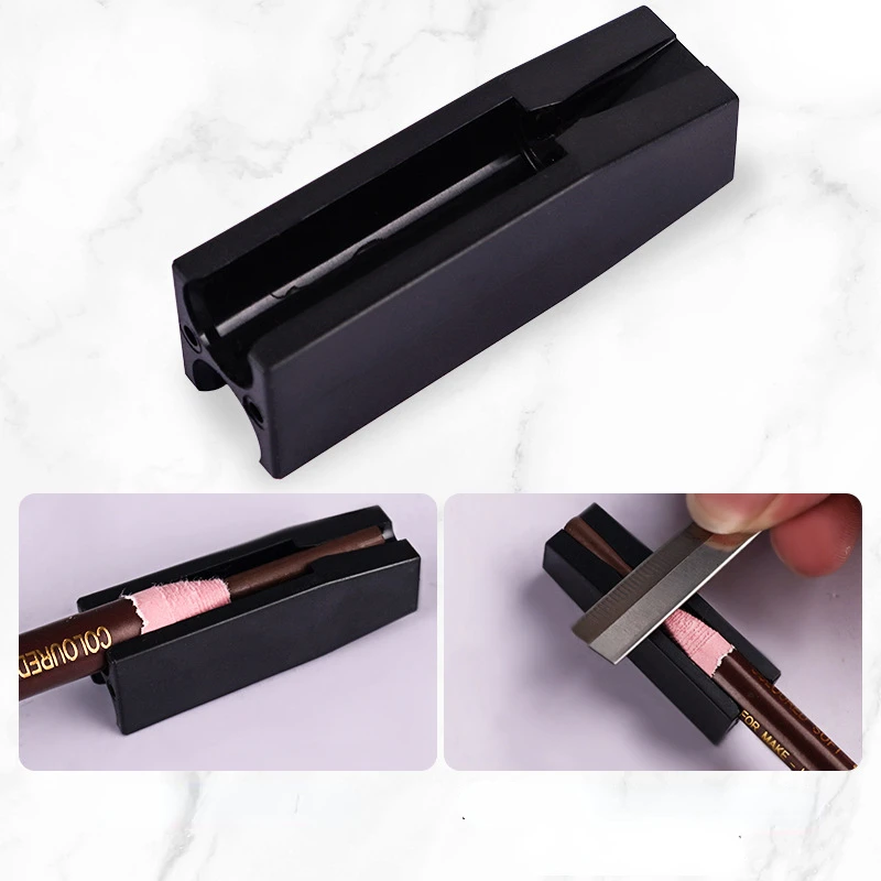 

Eyebrow Pencil Sharpener Microblading Tattoo Sharpening Tip Thin Tools For Semi-permanent Eyebrows Makeup Profiler Pen Makeup