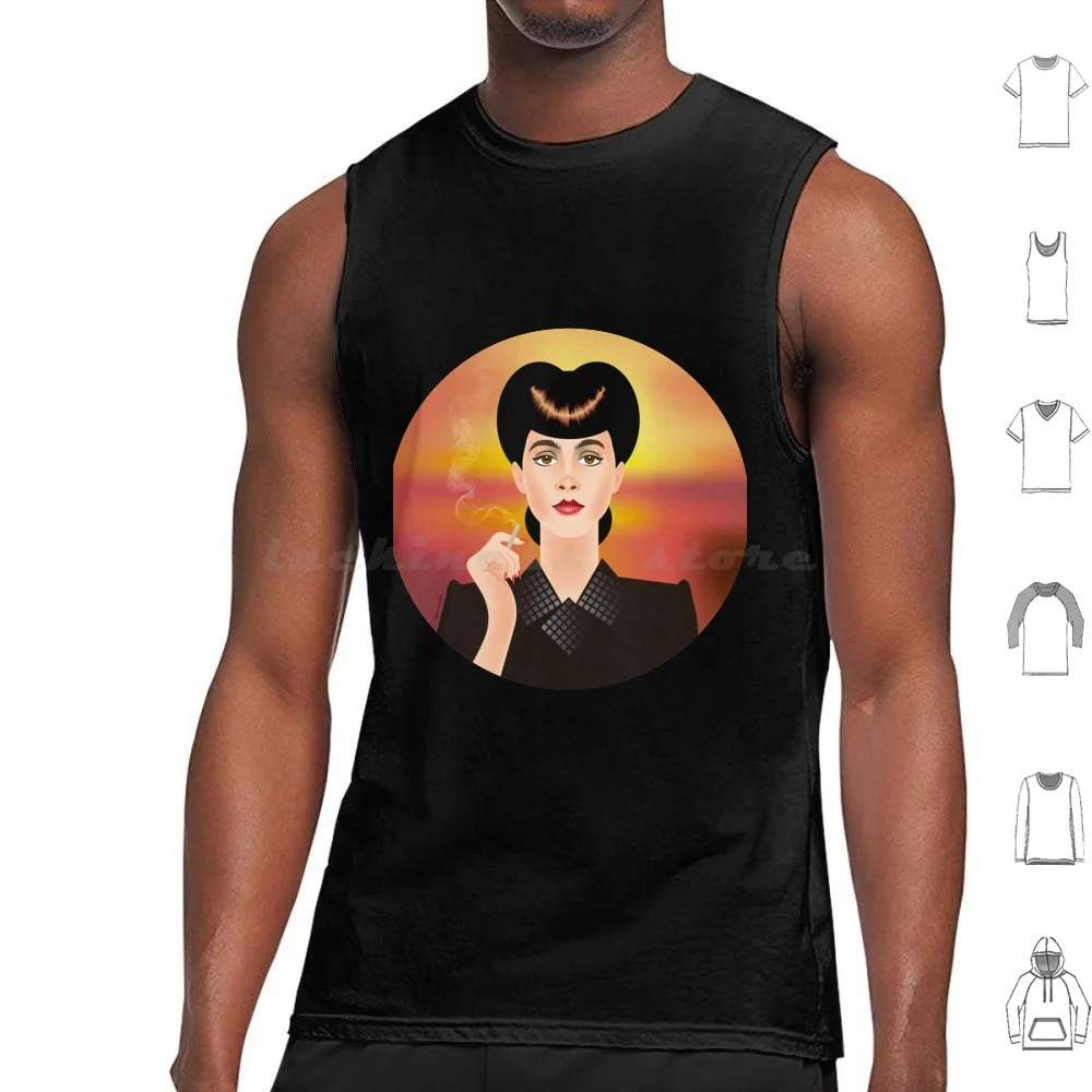 

Rachel Tank Tops Vest Sleeveless Rachel Sean Young Replicant Blade Runner Ridley Classic Science Fiction Icon Legend Movie