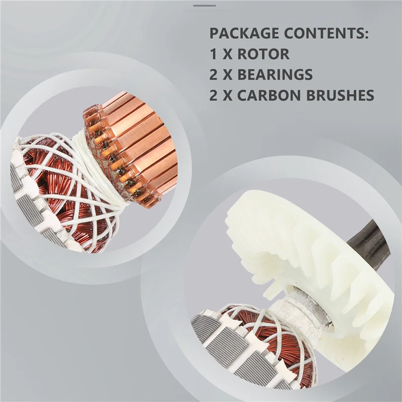 220 В роторный якорь Замена для Hitachi 360591E DH40MRY DH40M DH40MR DH40SR DH40FR сращивающийся