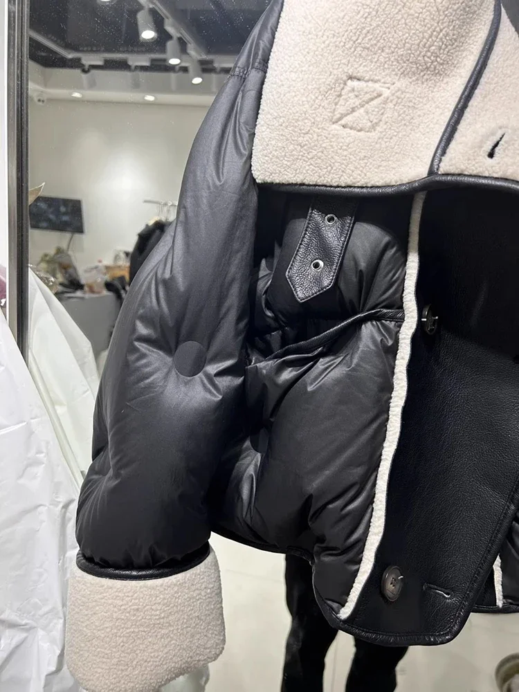 2024 зимние женские пуховики теплое повседневное пальто женская куртка-пуховик