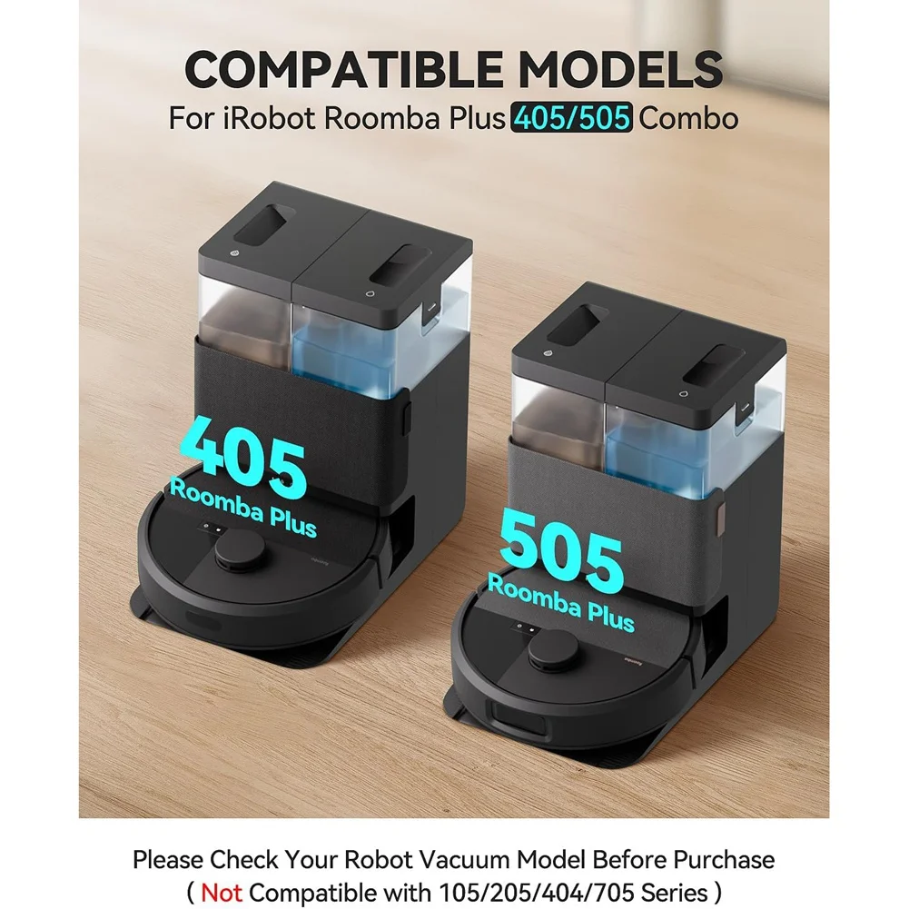Фото 【A88X】Запасные части для Irobot Roomba Plus 505/405 Combo, 8 шт., комплект аксессуаров для робота-пылесоса №1