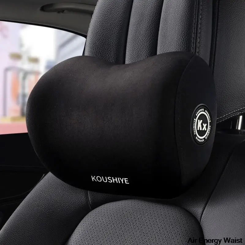 

Soft Memory Foam Car Headrest Neck Pillow Breathable Suede Lumbar Support Cushion Universal Neck Protector Pad Car Accessories