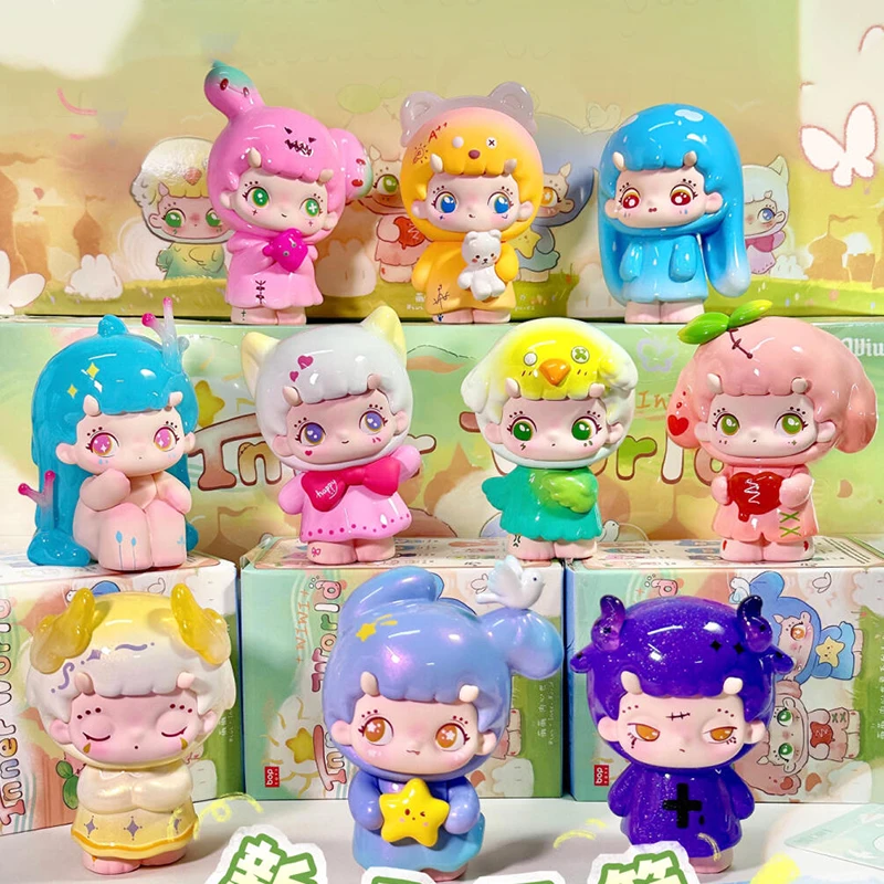 Фото Wiwi Forest Inner World Series слепая коробка кукла милая Wiwi девушка фигурка сумка-сюрприз Kawaii Mystery Box орнамент игрушка в подарок №3