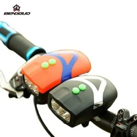 bicycle horn with headlight mountain bike with light bicycle bell loud electronic bell single lamp accessories cycling fixture