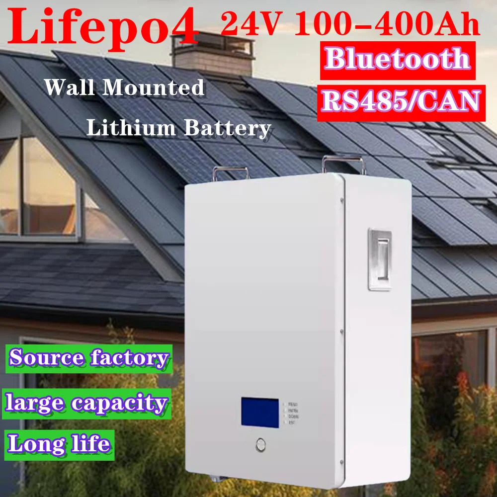 Настенный аккумулятор 24 В 100 Ач 150 200