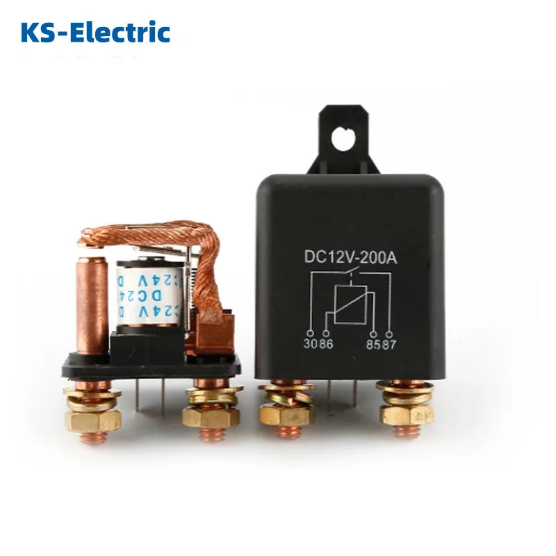 

Автомобильное реле 4/5 Pin, 12 В, 24 В, а/А, непрерывное управление питанием от аккумулятора мотоцикла, терминал переключения, автомобильное пусковое реле