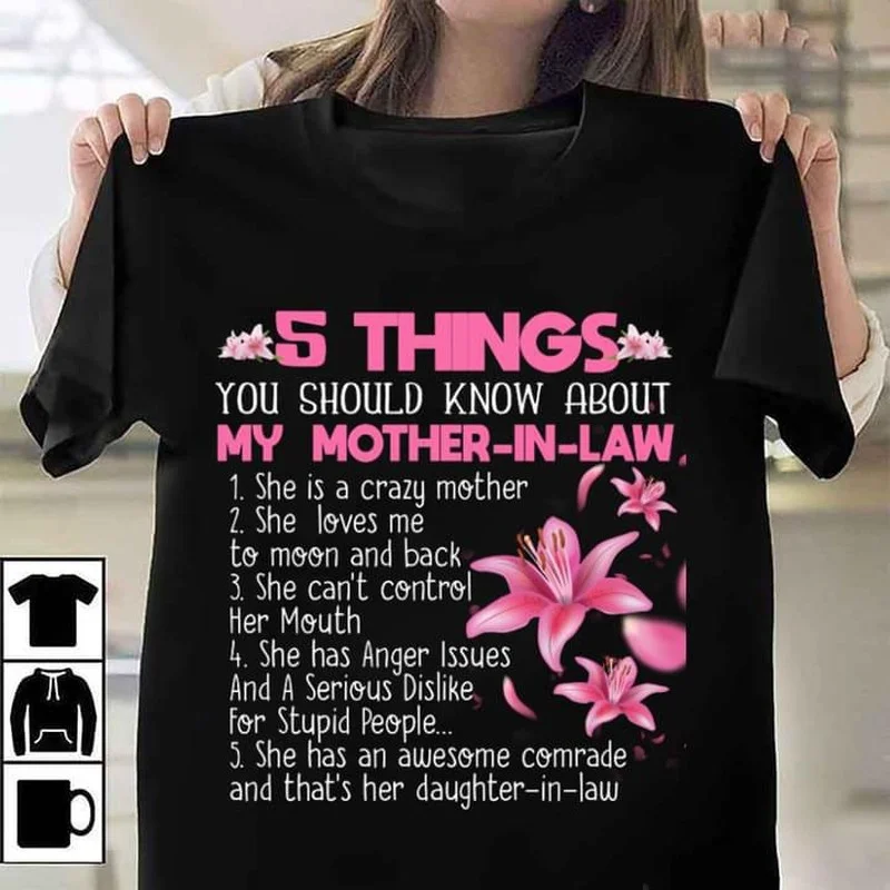 

My Mother Law Thing Print T Shirt Women Short Sleeve O Neck Loose Tshirt Summer Women Causal Tee Shirt Tops Camisetas Mujer
