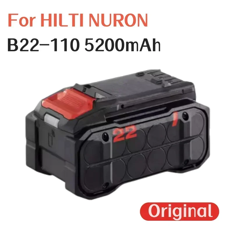 100% Оригинальный 5200 мАч для HILTI NURON 22 в телефон электронные инструменты зарядное