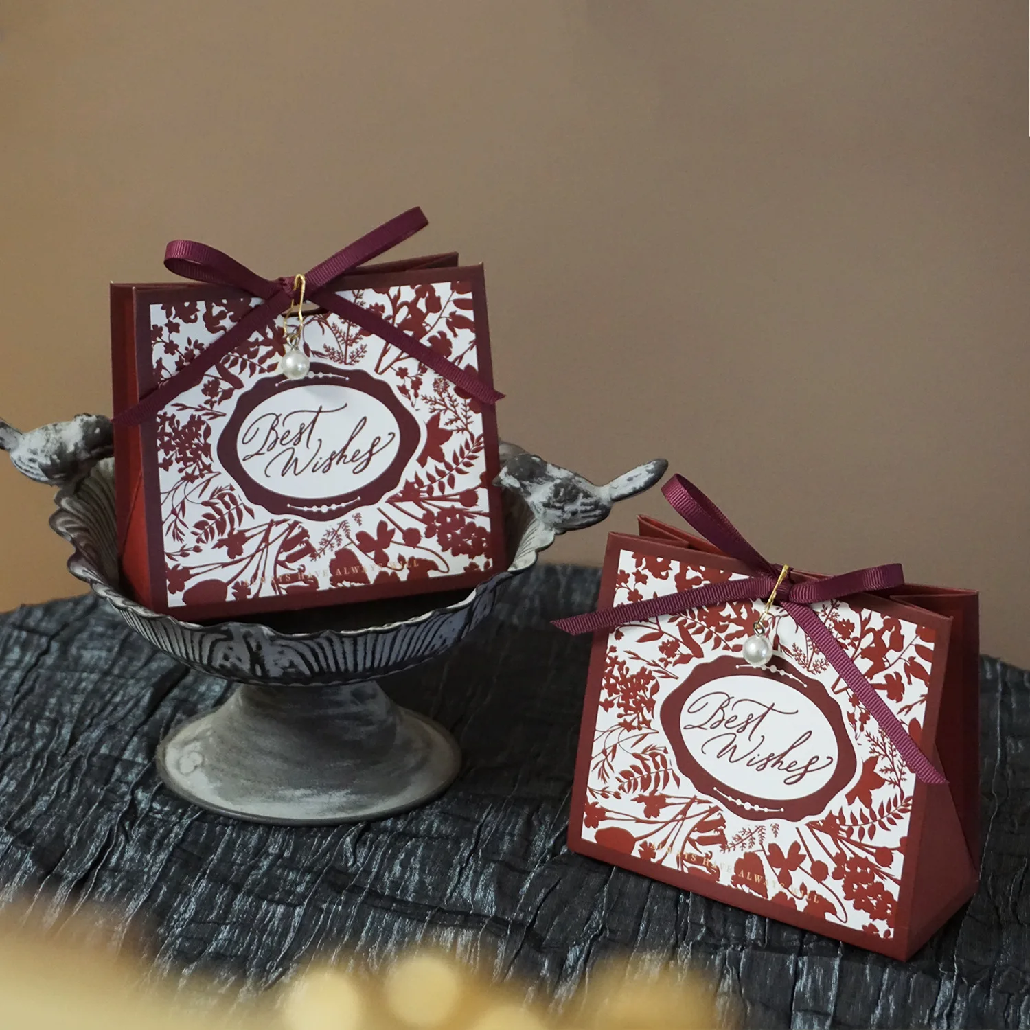 

20 шт./партия, коробка для конфет в европейском стиле