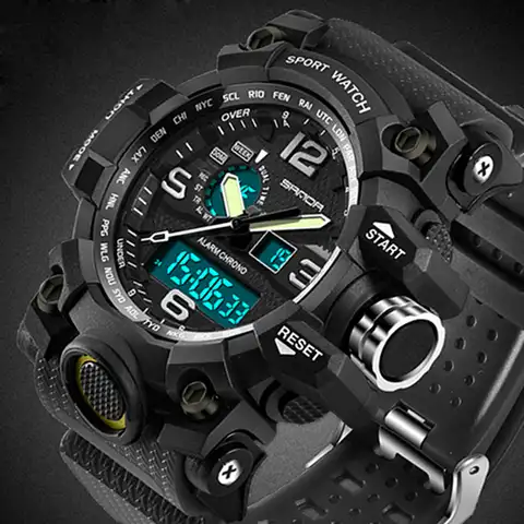 2022 новые стильные мужские военные спортивные часы, водонепроницаемые цифровые мужские наручные часы, наручные часы, Relogio Masculino Montre Homme
