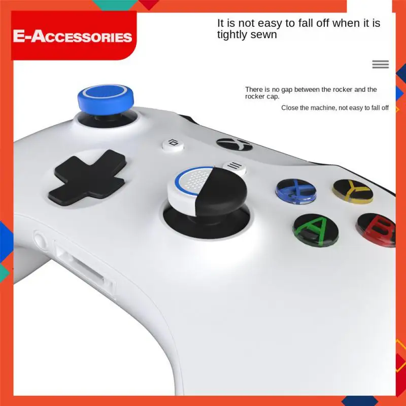 

Feels Great Gamepad Anti-slip And Wear-resistant Protective Case Comfortable Touch Colorful Choice Rocker Hat Tight Fit