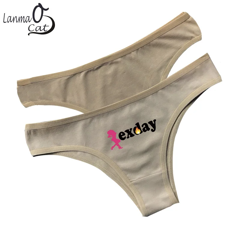 

Sexy Cotton Briefs Underwear Every Day Of Week Women Thongs Underpants Monday To Sunday Briefs Underwear