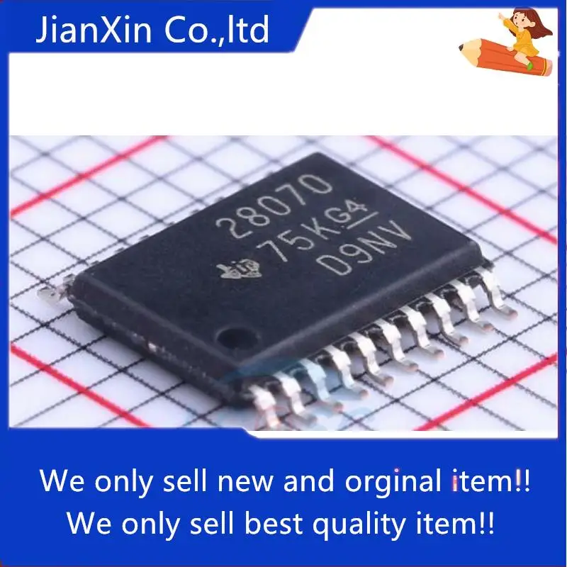 

10pcs 100% orginal new UCC28070PWR 28070 TSSOP20 Power Factor Controller