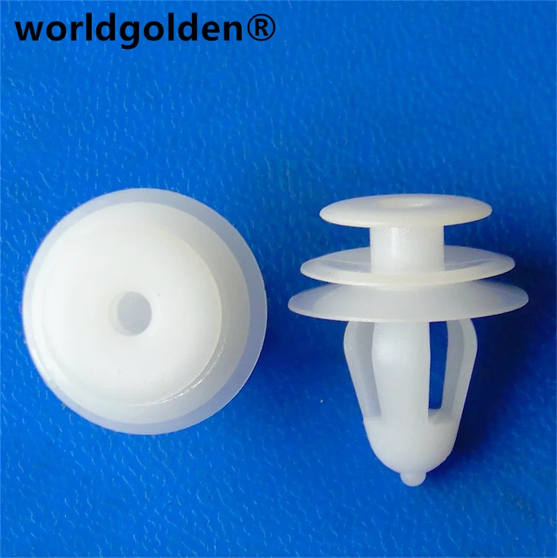 worldgolden 100 шт. крепеж пряжка обшивки передней двери для Toyota 67771-04040