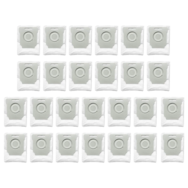 

26Pack Vacuum Bags For Irobot Roomba I7 I7+ E5 E6 I3 Series Clean Base Automatic Dirt Disposal Vacuum Bags Accessories