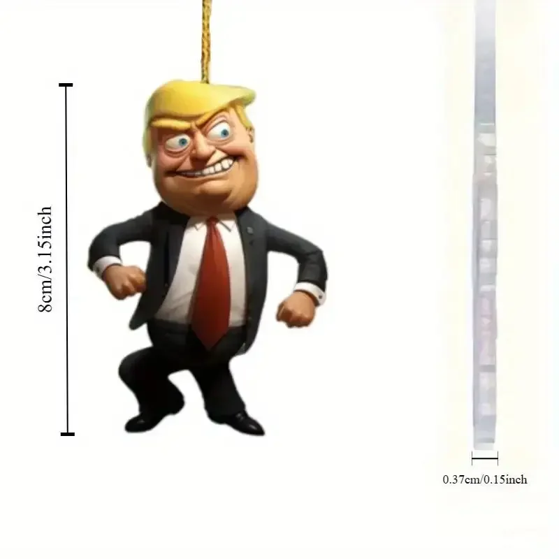 Креативные акриловые уникальные забавные украшения для интерьера автомобиля