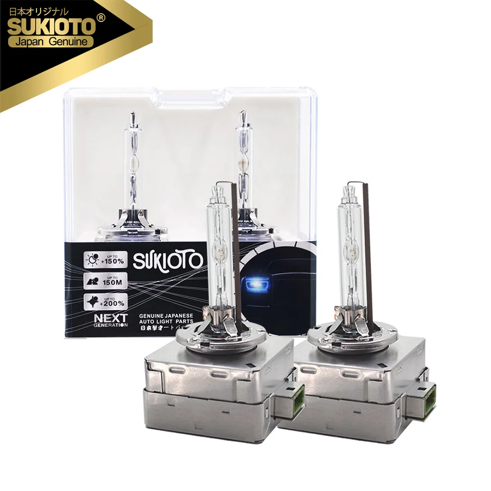 

Японская оригинальная ксеноновая HID-лампа SUKIOTO 66340 66340CLC 42403C1 D3S, оригинальная автомобильная лампа D1S Ксеноновые фары для автомобиля 35 Вт 55 Вт D2S D4S