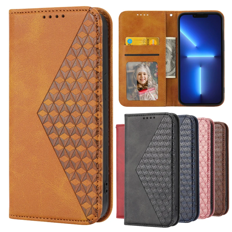 

Magnetic Leather Wallet Cover Case For Sharp Aquos R7 R6 P7 Sumaho 6 5 sense 7 Plus 4 5 6 sense4 sense5 5G Phone Bags Cases Etui