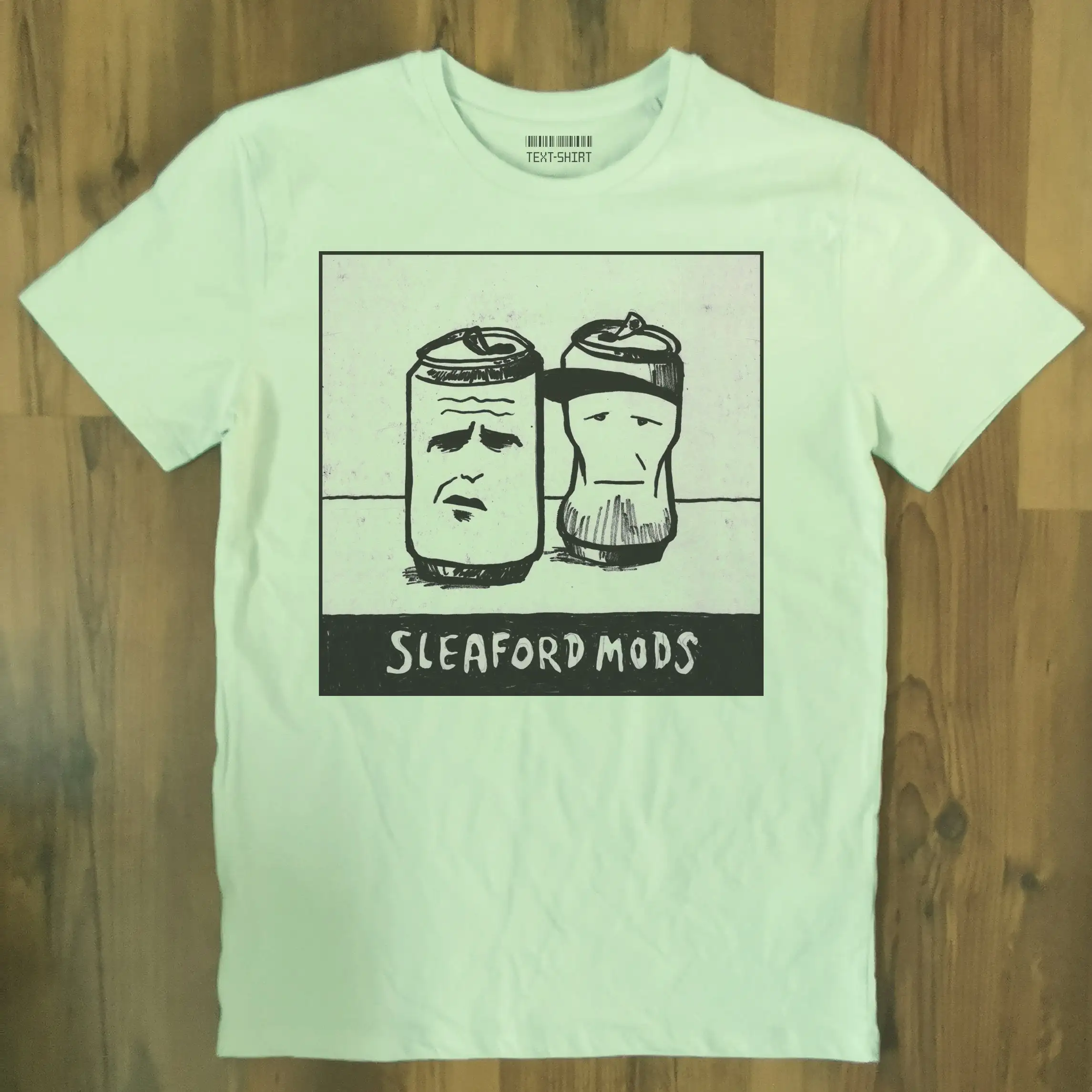 Бренд Sleaford Mods уникальная хлопковая Футболка ручной работы высокое качество