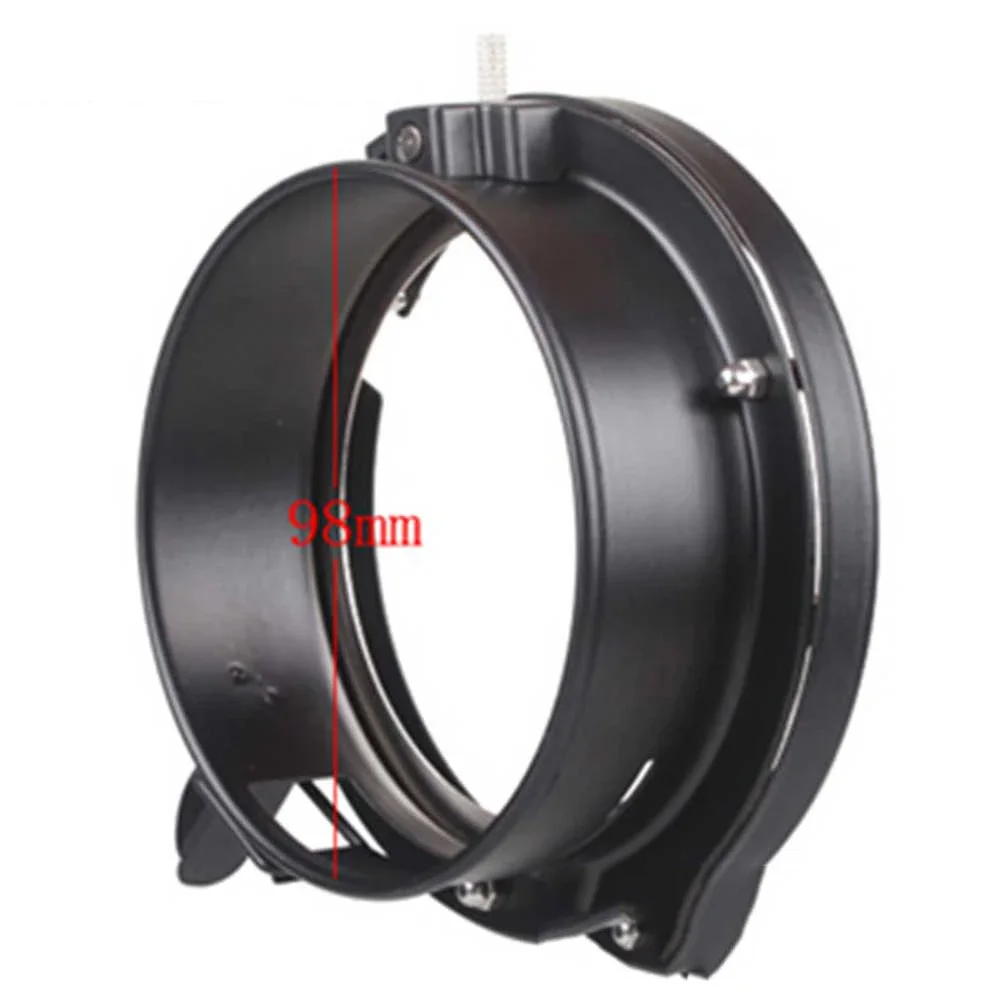 Универсальный мини-адаптер Godox 98 мм для крепления вспышки к Bowens, кольцевые адаптеры, студийный стробоскоп Godox 160W 250W 300W Универсальный мини-адаптер Godox 98 мм для крепления вспышки к Bowens, кольцевые адаптеры, студийный стробоскоп Godox 160W 250W 300W