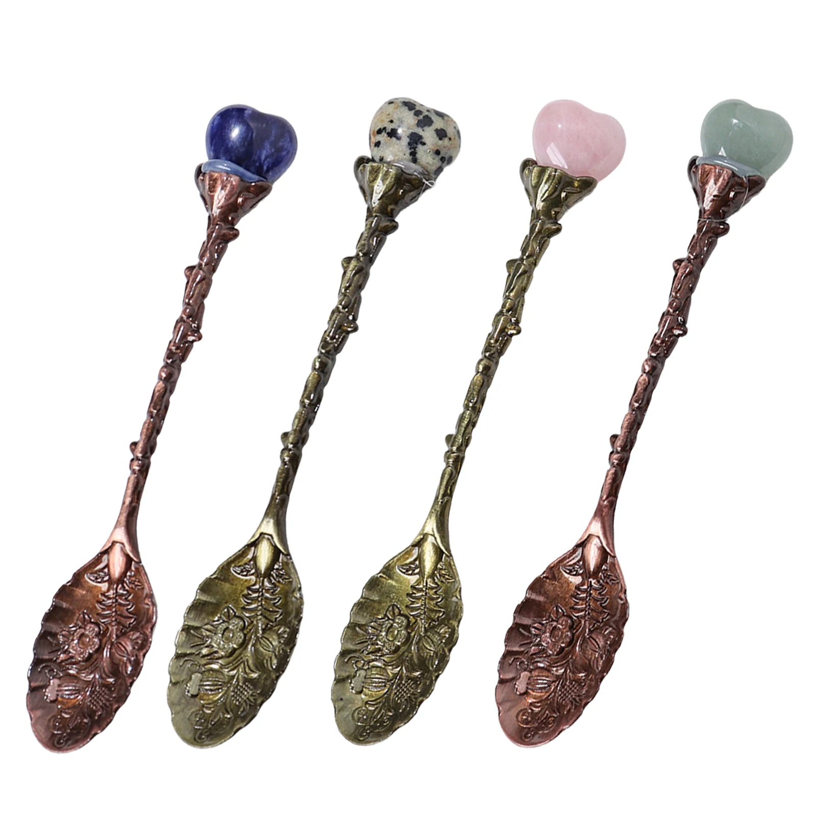 

Винтажная резная кофейная ложка из натурального кристалла, ложка для кафе и ресторана, десертная ложка для мороженого, для кафе, дома, офиса,...