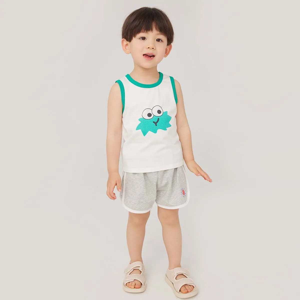 

pureborn Unisex Baby Toddler Shorts Boy's Gril's Pull On Cotton Shorts