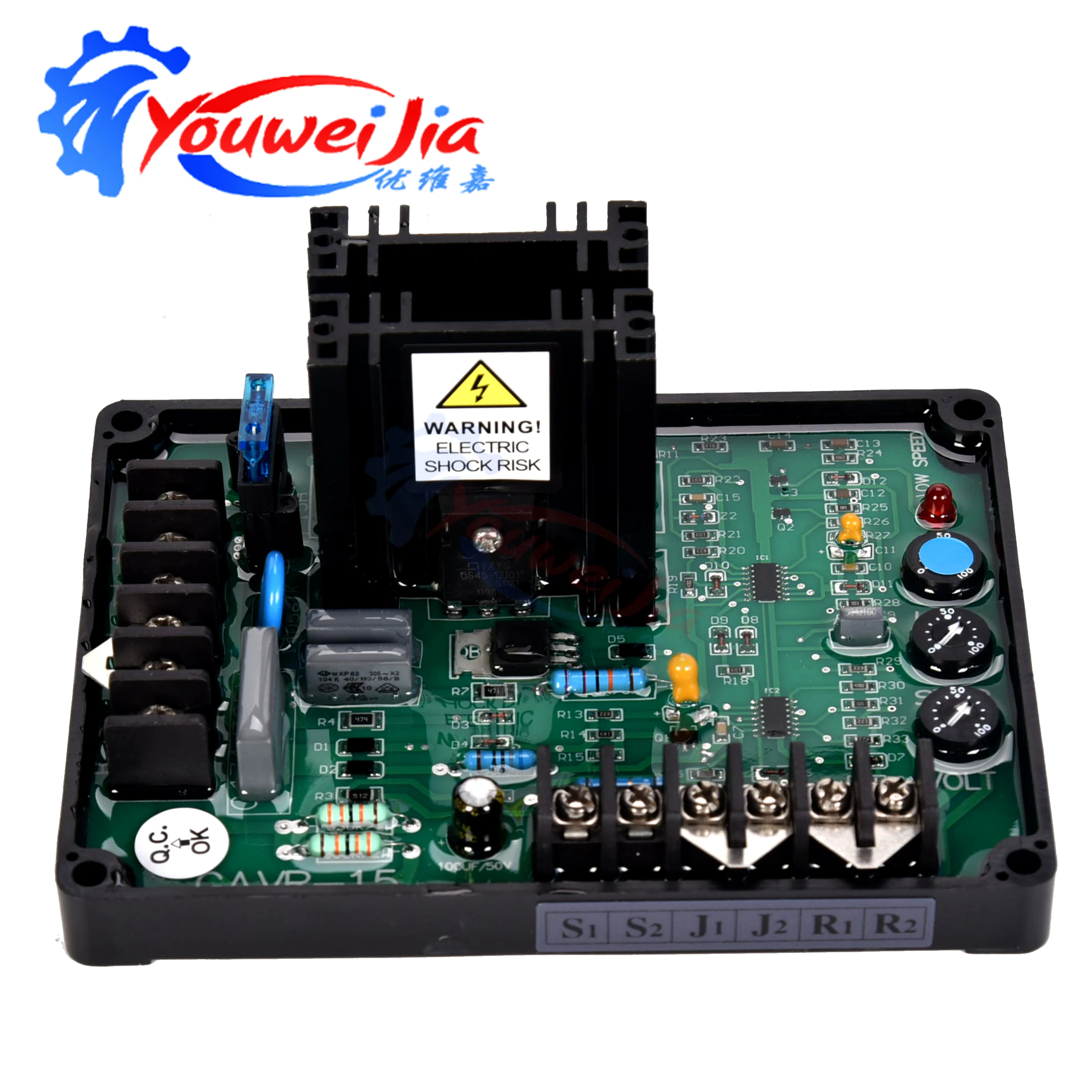 Фото GAVR-15B gavr15b Универсальный AVR для бесщеточного дизельного генератора 15A Автоматический регулятор напряжения Купон и комплект скидок xeon №4