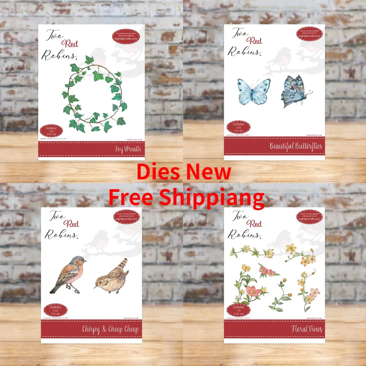 

Butterfly Wreath Bird 2023 New Metal Cutting Dies Scrapbooking Make Photo Album Card DIY Paper Embossing Craft Supplies