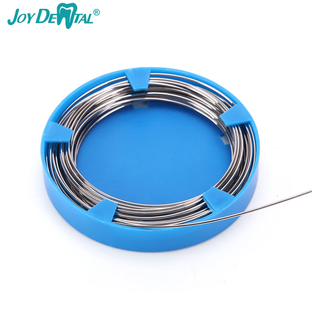 

JOY DENTAL Dental Orthodontic Stainless Steel Arch Wire Size 0.5/0.6/0.7/0.8/0.9/1.0mm about 9.5m Dentistry Tool Dentists