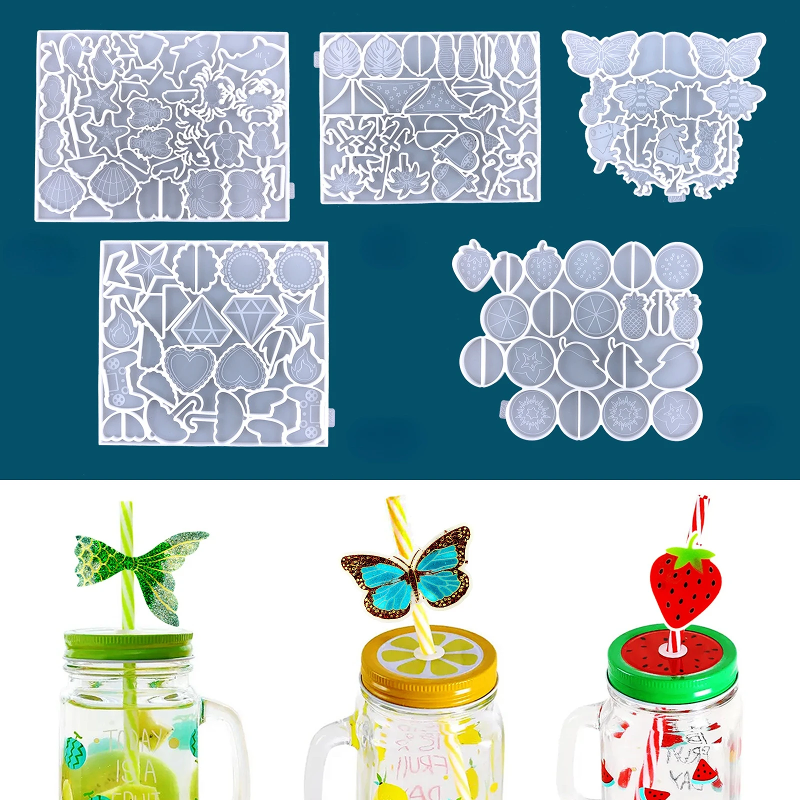 

Соломенная декоративная деталь, сделай сам, гававечерние, черепаха, краб, соломенная декоративная силиконовая форма